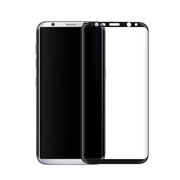 Samsung Galaxy S8+ 3D Härdat Glas Skärmskydd 0,2mm Transparent