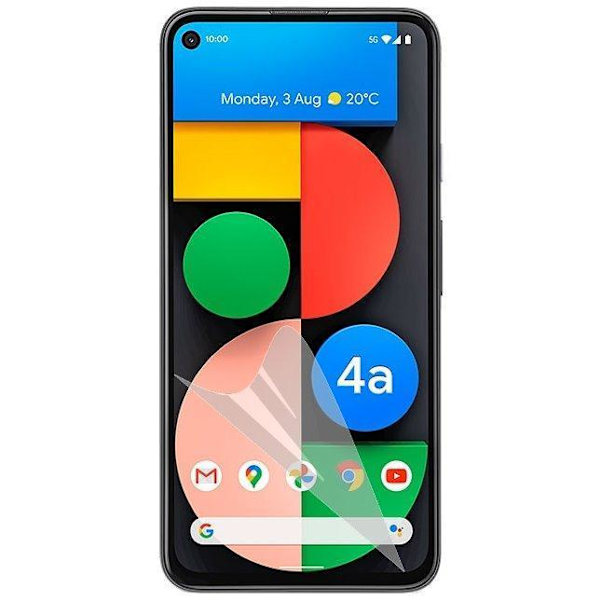 3-Pack Google Pixel 4a 5G Skärmskydd - Ultra Thin Transparent