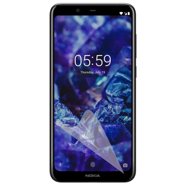 2-Pak Nokia 5.1 Plus Skærmbeskytter - Ultra Thin Transparent