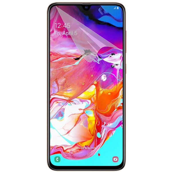 2-Pak Samsung Galaxy A70 Skærmbeskytter - Ultra Thin Transparent