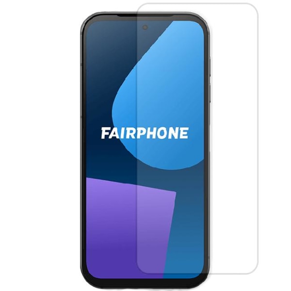 Fairphone 5 Härdat Glas Skärmskydd 0,3mm Transparent