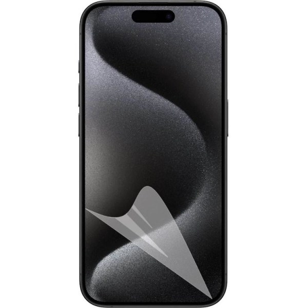 2 kpl iPhone 15 Näytönsuoja - Ultra Thin Transparent
