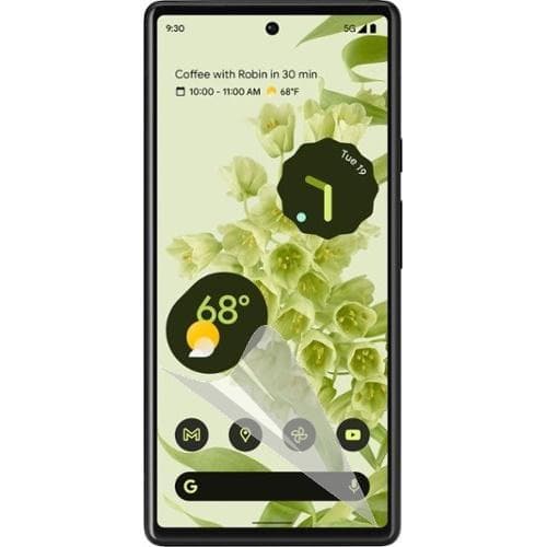 3-Pak Google Pixel 6 Skærmbeskytter - Ultra Thin Transparent