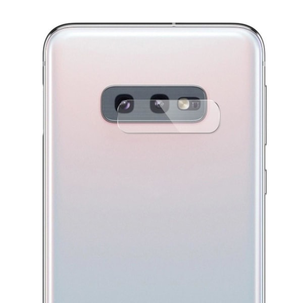 2-Pack Samsung Galaxy S10e Kamera Linsskydd Härdat Glas 0,2mm Transparent