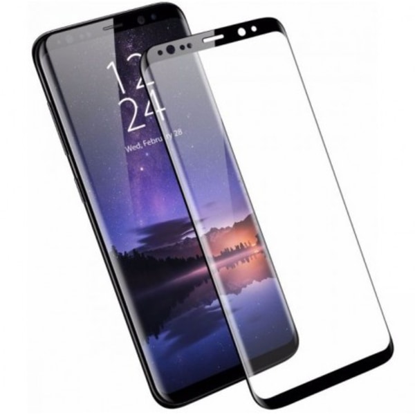 Samsung Galaxy S9 Fuld dækning 3D hærdet glas skærmbeskytter 0,2 mm Transparent