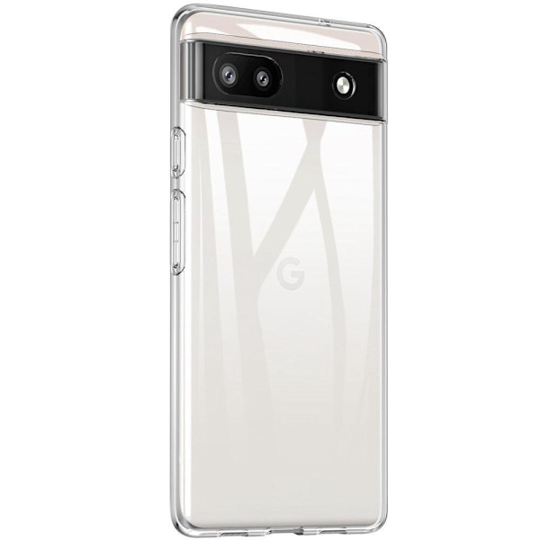 Google Pixel 7a Genomskinligt Mjukt TPU Skal Transparent