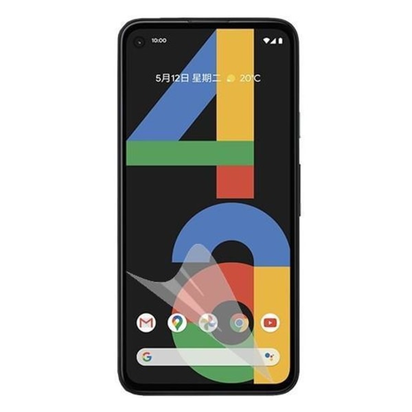 2-Pak Google Pixel 4a Skærmbeskytter - Ultra Tynd Transparent