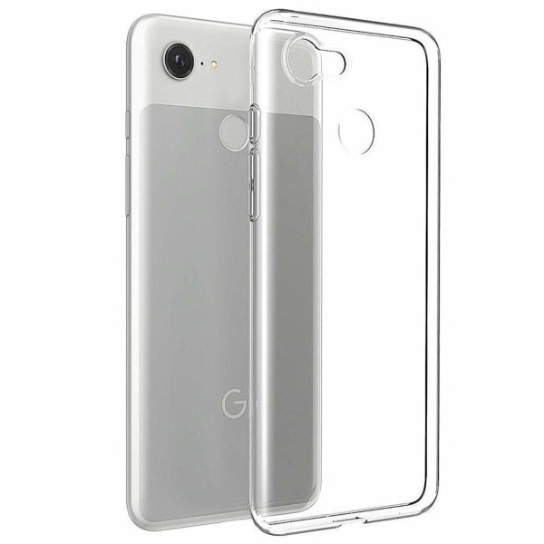 Google Pixel 3a Transparent Mjuk TPU Skal Transparent