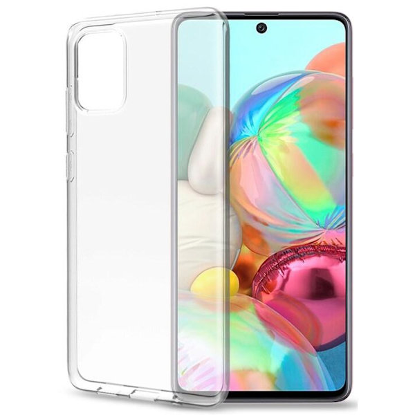 Samsung Galaxy A51 Genomskinligt Mjukt TPU Skal Transparent