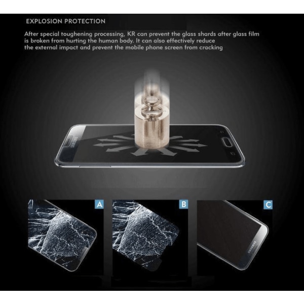 Samsung Galaxy Note 7 Härdat Glas Skärmskydd 0,3mm Transparent