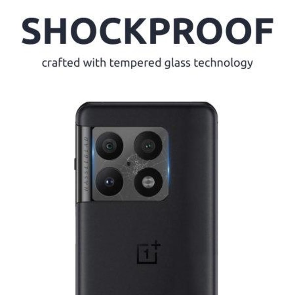 OnePlus 10 Pro Kamera Linsskydd Härdat Glas 0,2mm Transparent