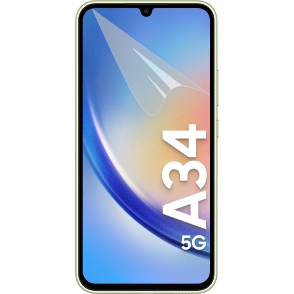 Samsung Galaxy A34 Skærmbeskytter - Ultra Thin Transparent