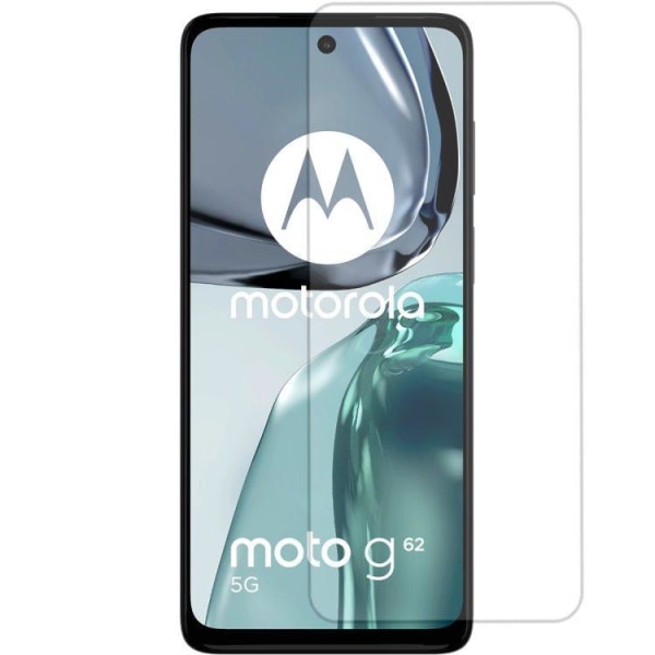 2-Pack Motorola Moto G62 5G Härdat Glas Skärmskydd 0,3mm Transparent