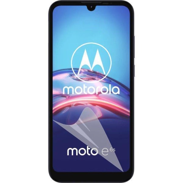 Kolmen pakkauksen Motorola Moto E6s näytönsuoja - erittäin ohut Transparent