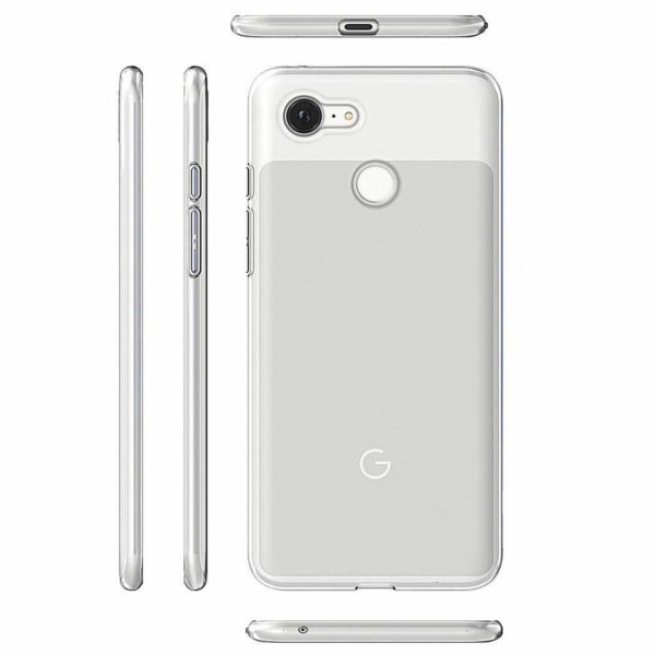 Google Pixel 3a Transparent Mjuk TPU Skal Transparent