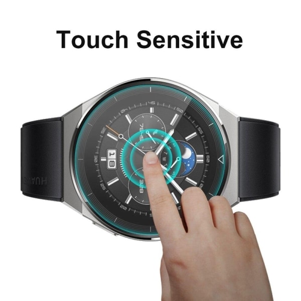 Huawei Watch GT 4 46mm Härdat Glas Skärmskydd Transparent