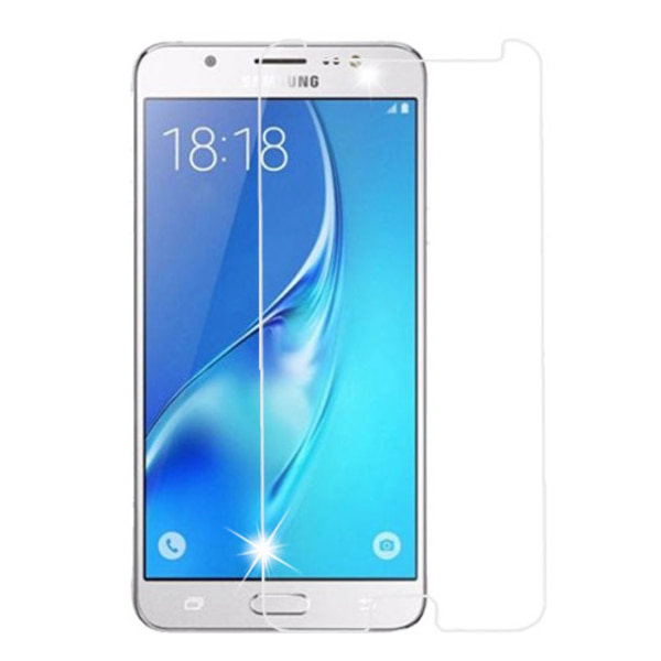 2-Pak Samsung Galaxy J7 2017 Skærmbeskytter i Hærdet Glas 0,3mm Transparent