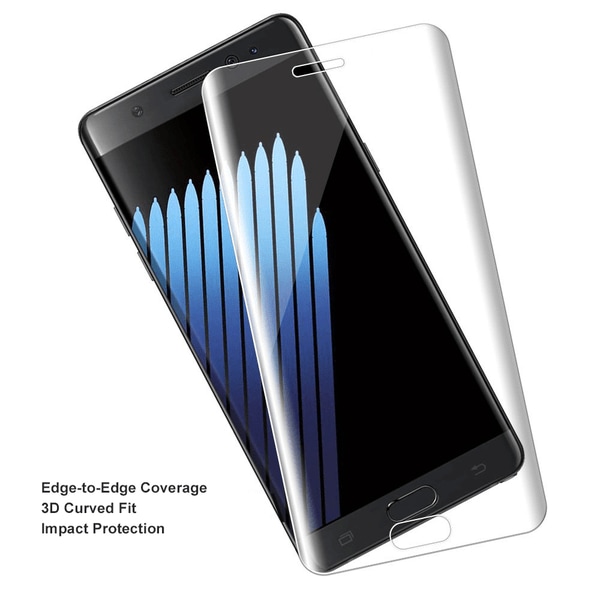 2-Pak Samsung Galaxy Note 7 Skærmbeskytter i hærdet glas 0,3 mm Transparent