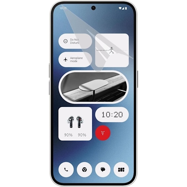 2-Pak Nothing Phone 2a Skærmbeskytter - Ultra Thin Transparent