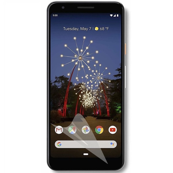 2 kpl Google Pixel 3a Näytönsuoja - Ultra Thin Transparent