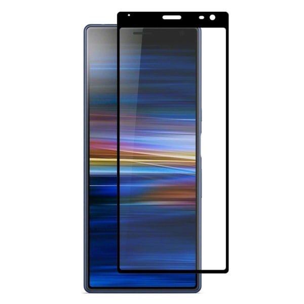 Sony Xperia 10 Plus Heltäckande 3D Härdat Glas Skärmskydd 0,2mm Transparent