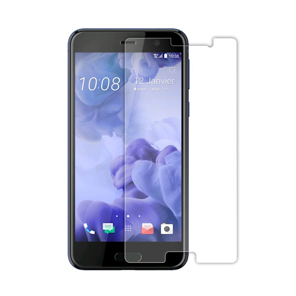 HTC U Play Skærmbeskytter i Hærdet Glas Transparent