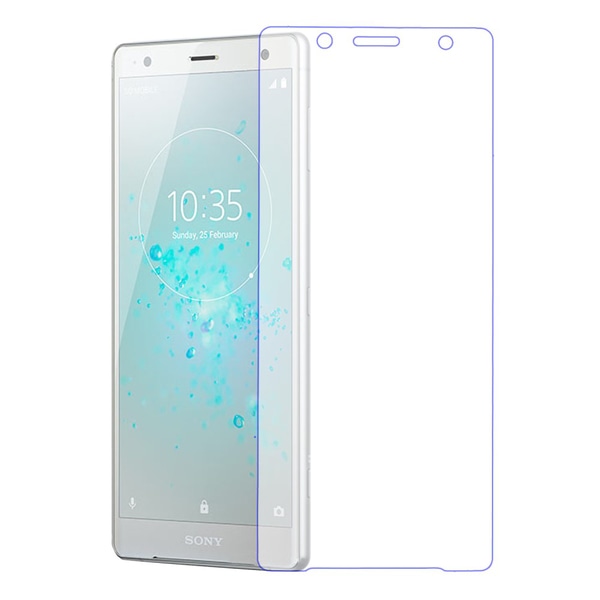 2-Pack Sony Xperia XZ2 Compact Härdat Glas Skärmskydd 0,3mm Transparent