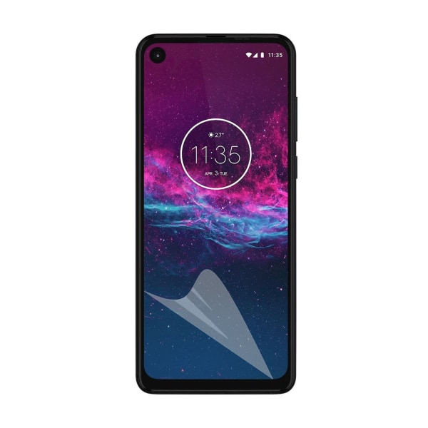 2 kpl Motorola One Action Näytönsuoja - Ultra Thin Transparent