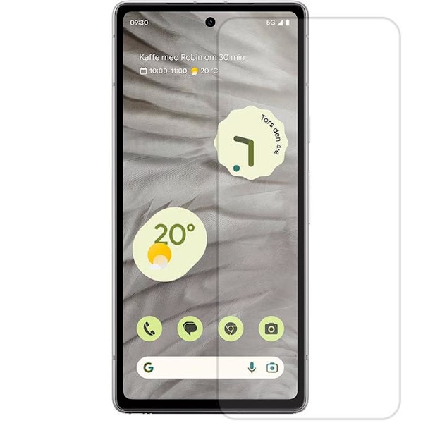 Google Pixel 7a Skærmbeskytter i Hærdet Glas 0,3mm Transparent