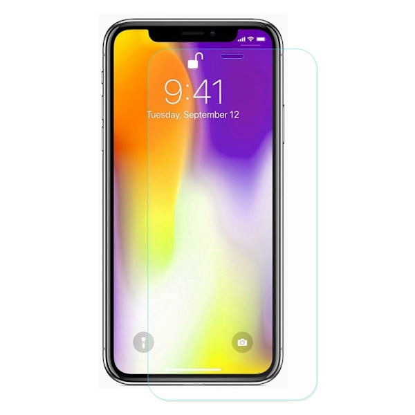 2-Pack iPhone XS Max Härdat Glas Skärmskydd 0,3mm Transparent