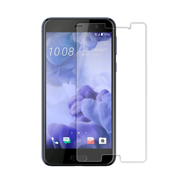 2-Pack HTC U Play Härdat Glas Skärmskydd Transparent