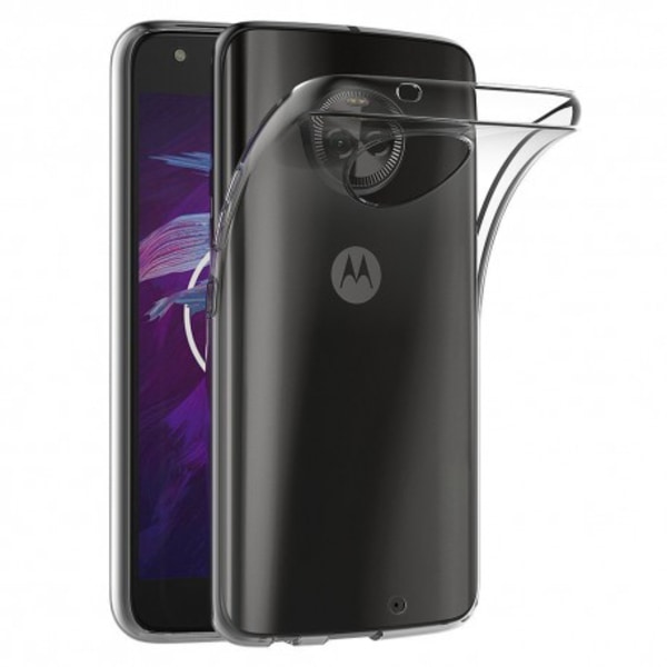 Motorola Moto X4 gennemsigtigt blødt TPU-cover Transparent