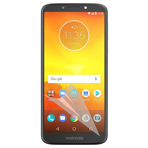 2-Pack Motorola Moto E5 Skärmskydd - Ultra Thin Transparent