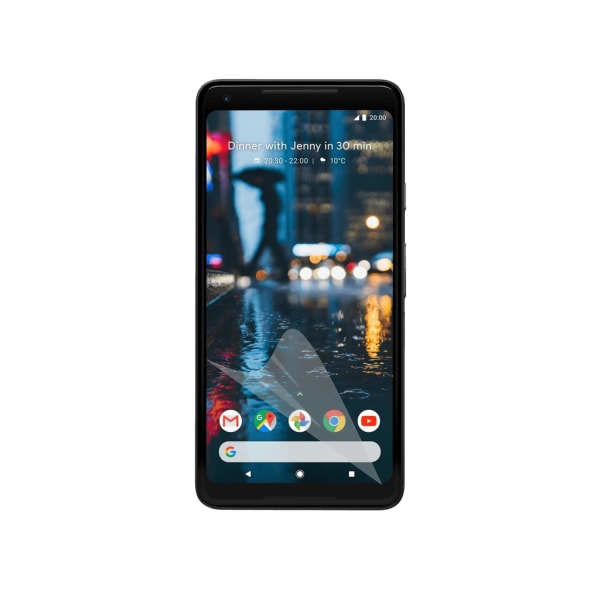 Google Pixel 2 XL Skærmbeskytter - Ultra tynd Transparent