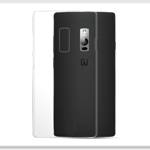 OnePlus 2 gennemsigtigt blødt TPU-cover Transparent