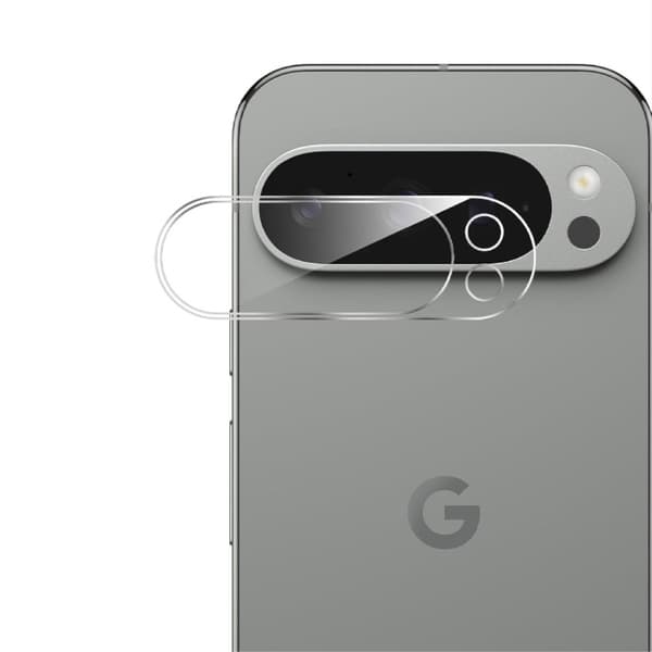 2 kpl Google Pixel 9 Pro Kamera Linsskydd Härdat Glas 0,2mm Transparent