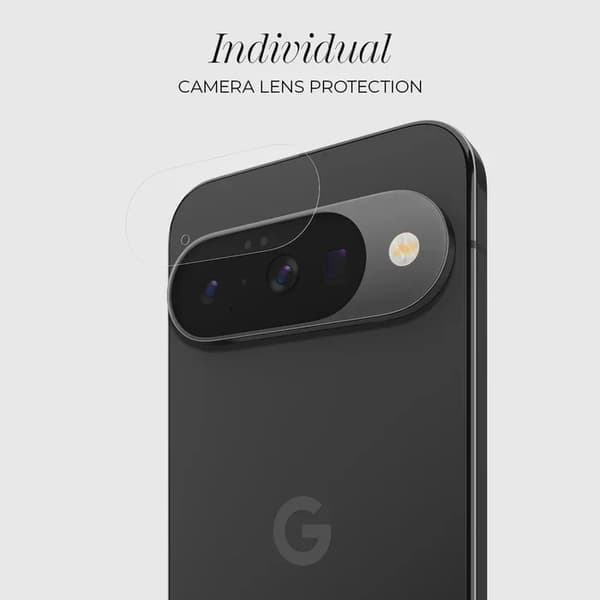 Google Pixel 10 Kamera Linsskydd Härdat Glas 0,2mm Transparent