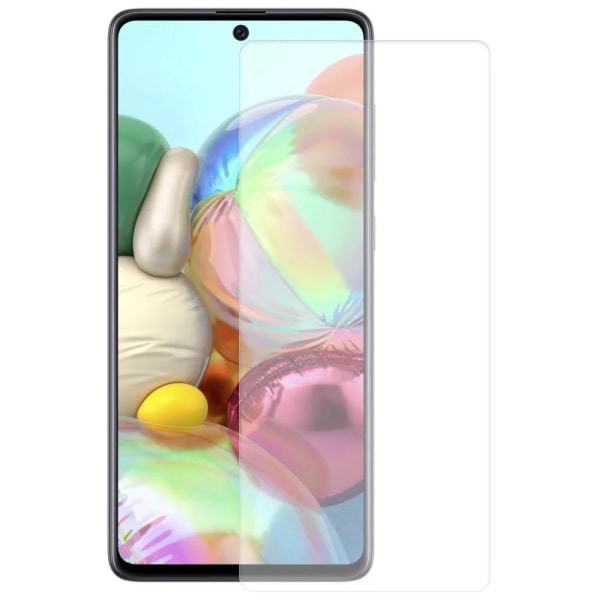 2-Pack Samsung Galaxy A71 Härdat Glas Skärmskydd 0,3mm Transparent