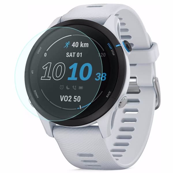 Garmin Forerunner 255 Karkaistu Lasi Näytönsuoja Transparent