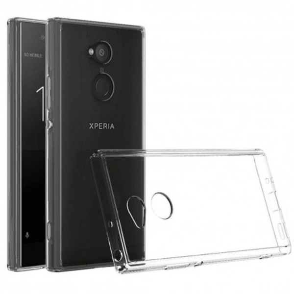 Sony Xperia XA2 gennemsigtigt blødt TPU-cover Transparent