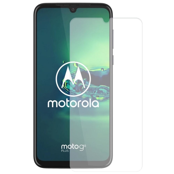 2-Pack Motorola Moto G8 Plus Karkaistu lasi Näytönsuoja 0,3mm Transparent