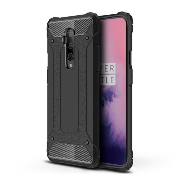 Oneplus 7T Pro Armor Case Stöttålig Skal - Svart Black