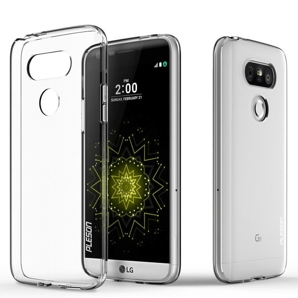 LG G5 läpinäkyvä pehmeä TPU-suojus Transparent