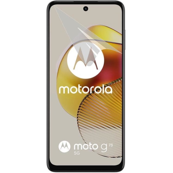 2-Pak Motorola Moto G73 5G Skærmbeskytter - Ultra Thin Transparent