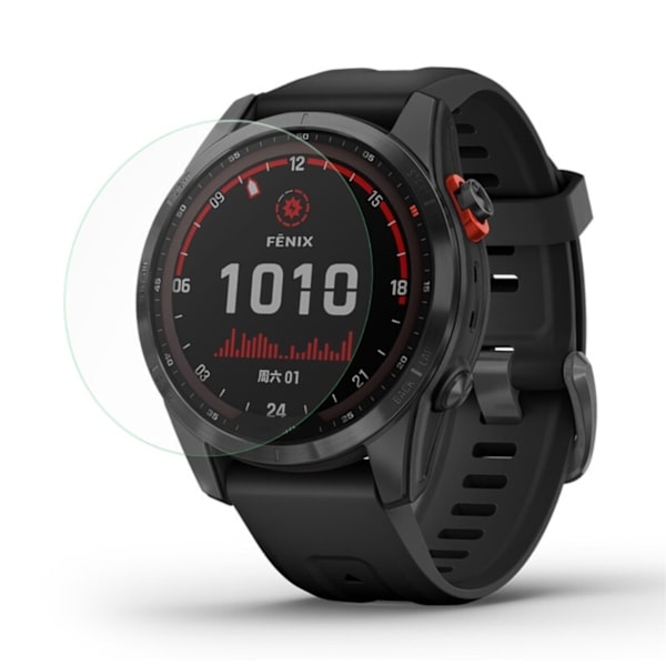 Garmin Fenix 7S Härdat Glas Skärmskydd Transparent