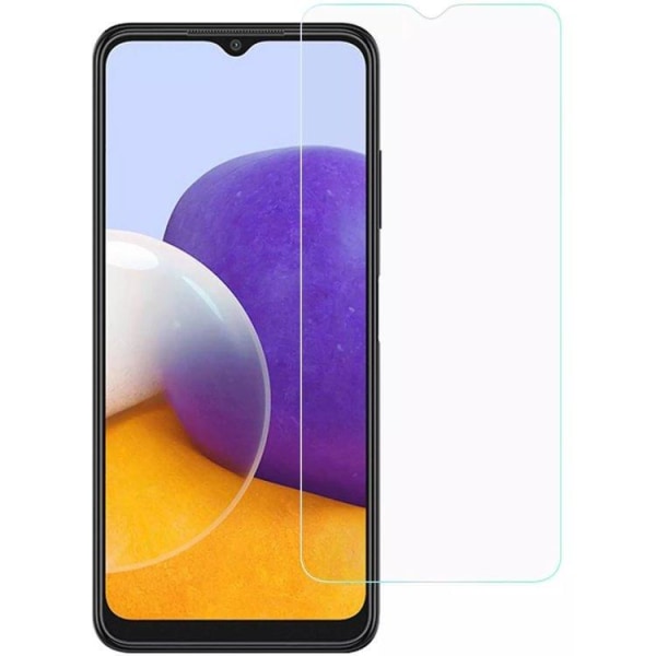 2-pakkaus Samsung Galaxy A22 5G karkaistu lasinen näytönsuojus 0,3 mm Transparent