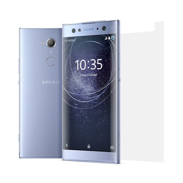 2-Pack Sony Xperia XA2 Ultra Härdat Glas Skärmskydd 0,3mm Transparent