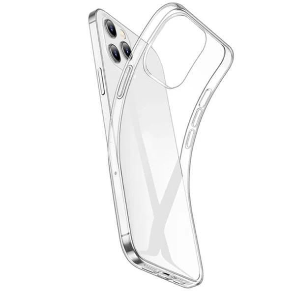 iPhone 13 Pro Max Genomskinligt Mjukt TPU Skal Transparent