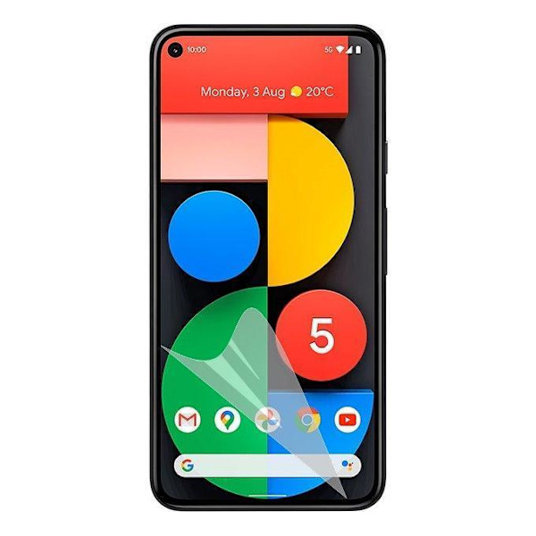3 kpl Google Pixel 5 Näytönsuoja - Ultra Thin Transparent