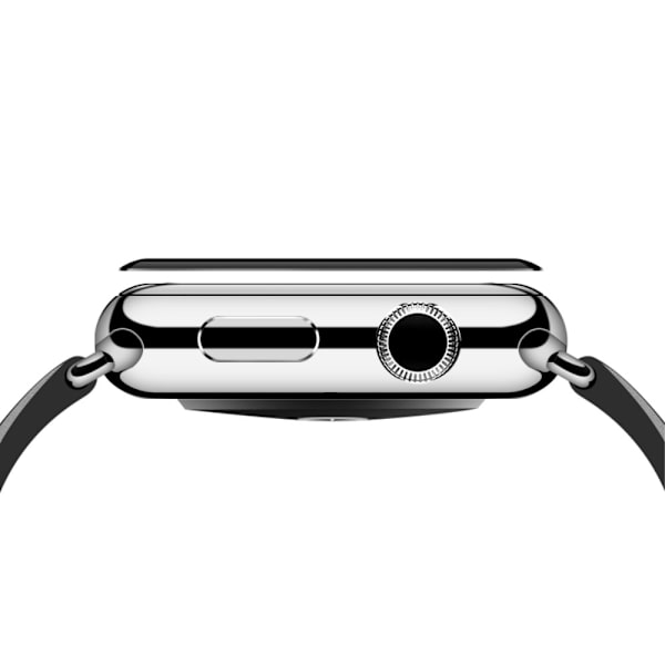 Apple Watch 4 44mm Heltäckande 3D Härdat Glas Skärmskydd 0,3mm Transparent